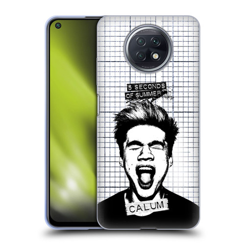 5 Seconds of Summer Solos Grained Calum Soft Gel Case for Xiaomi Redmi Note 9T 5G