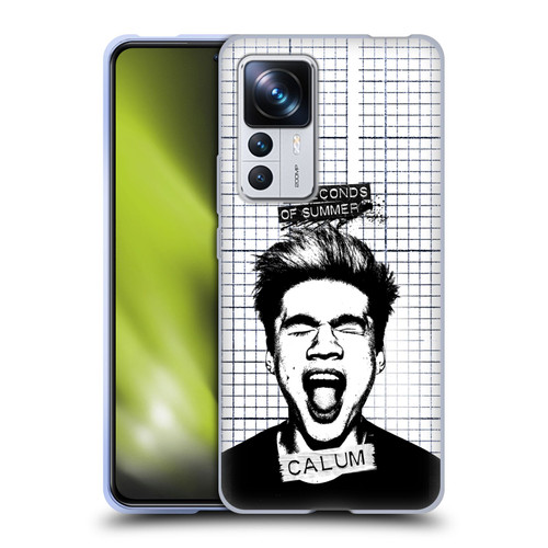 5 Seconds of Summer Solos Grained Calum Soft Gel Case for Xiaomi 12T Pro