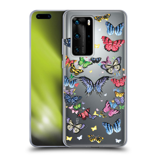 Nene Thomas Art Butterfly Pattern Soft Gel Case for Huawei P40 Pro / P40 Pro Plus 5G