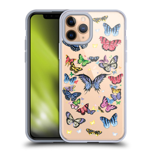 Nene Thomas Art Butterfly Pattern Soft Gel Case for Apple iPhone 11 Pro