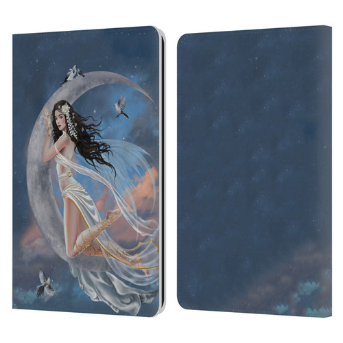 Nene Thomas Art Moon Lullaby Leather Book Wallet Case Cover For Amazon Kindle Paperwhite 1 / 2 / 3