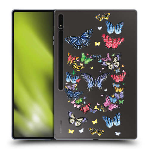 Nene Thomas Art Butterfly Pattern Soft Gel Case for Samsung Galaxy Tab S8 Ultra