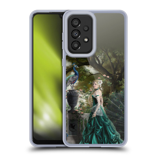 Nene Thomas Art Peacock & Princess In Emerald Soft Gel Case for Samsung Galaxy A33 5G (2022)