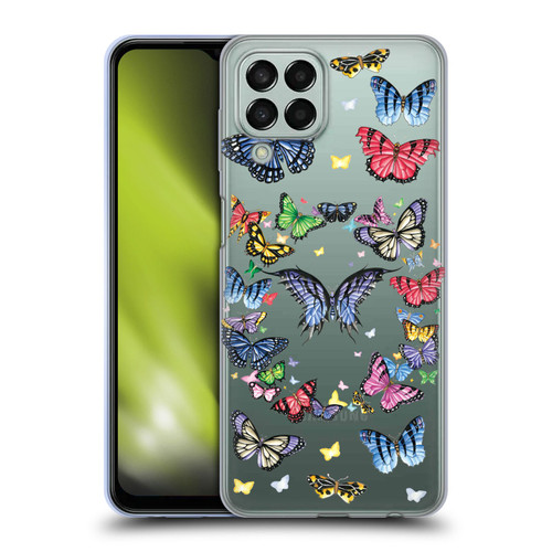 Nene Thomas Art Butterfly Pattern Soft Gel Case for Samsung Galaxy M33 (2022)