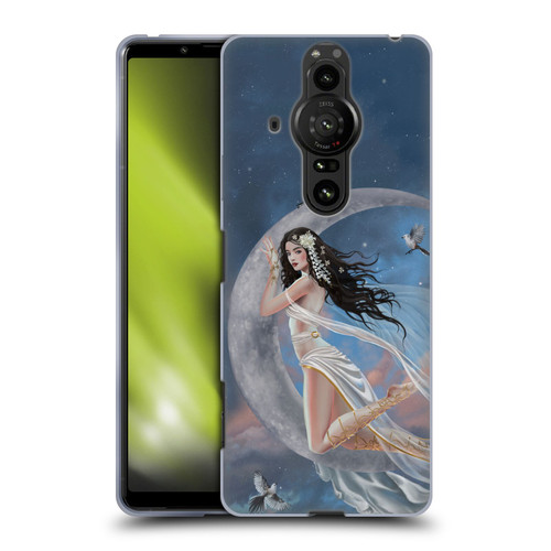 Nene Thomas Art Moon Lullaby Soft Gel Case for Sony Xperia Pro-I
