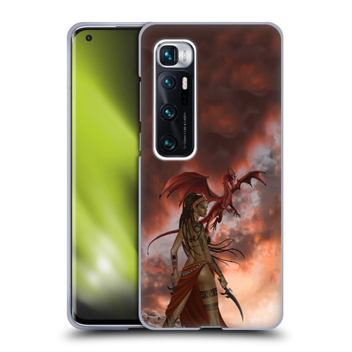 Nene Thomas Art African Warrior Woman & Dragon Soft Gel Case for Xiaomi Mi 10 Ultra 5G