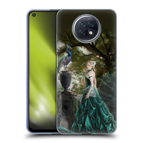 Nene Thomas Art Peacock & Princess In Emerald Soft Gel Case for Xiaomi Redmi Note 9T 5G