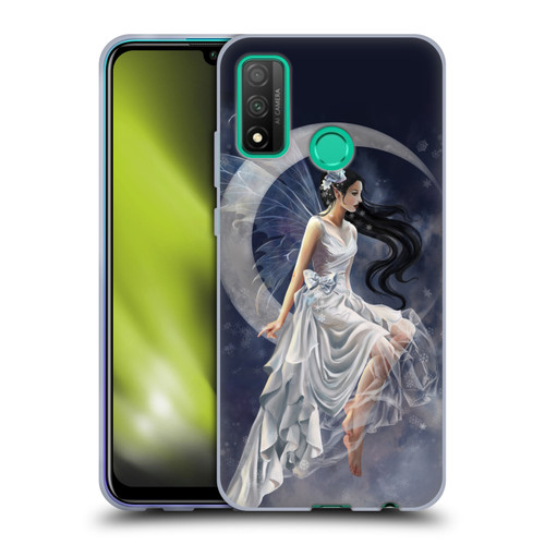 Nene Thomas Crescents Winter Frost Fairy On Moon Soft Gel Case for Huawei P Smart (2020)