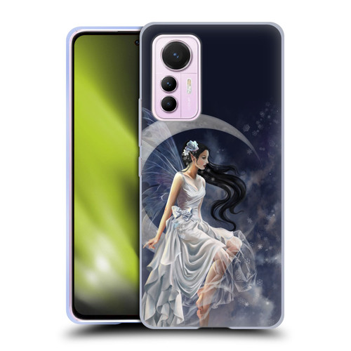 Nene Thomas Crescents Winter Frost Fairy On Moon Soft Gel Case for Xiaomi 12 Lite