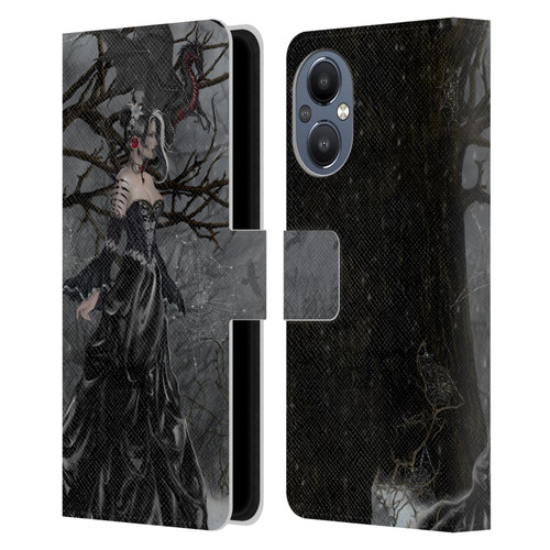 Nene Thomas Deep Forest Queen Gothic Fairy With Dragon Leather Book Wallet Case Cover For OnePlus Nord N20 5G