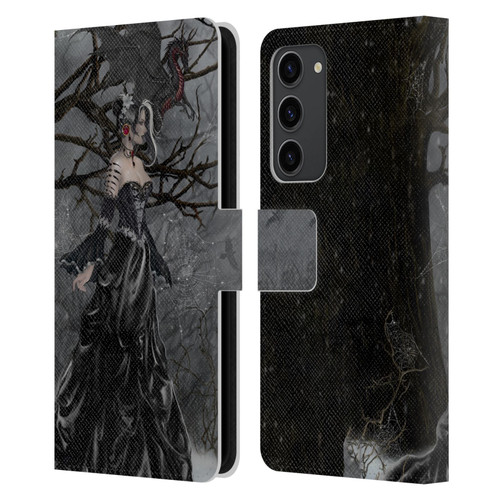 Nene Thomas Deep Forest Queen Gothic Fairy With Dragon Leather Book Wallet Case Cover For Samsung Galaxy S23+ 5G