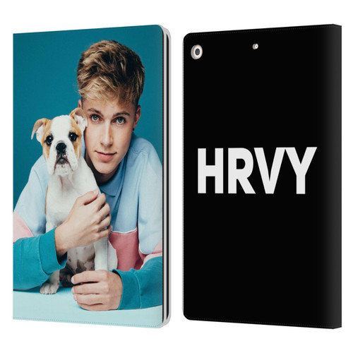 HRVY Graphics Calendar 10 Leather Book Wallet Case Cover For Apple iPad 10.2 2019/2020/2021