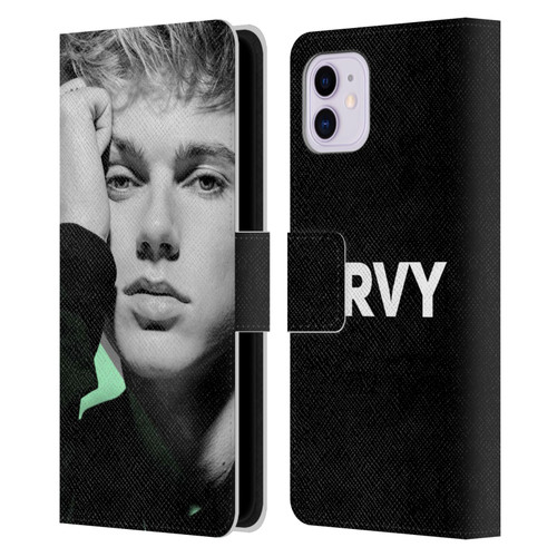 HRVY Graphics Calendar 7 Leather Book Wallet Case Cover For Apple iPhone 11