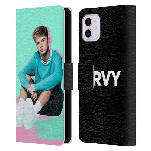 HRVY Graphics Calendar Leather Book Wallet Case Cover For Apple iPhone 11