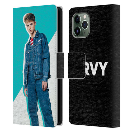 HRVY Graphics Calendar 8 Leather Book Wallet Case Cover For Apple iPhone 11 Pro