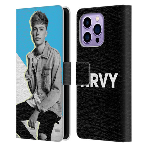 HRVY Graphics Calendar 3 Leather Book Wallet Case Cover For Apple iPhone 14 Pro Max