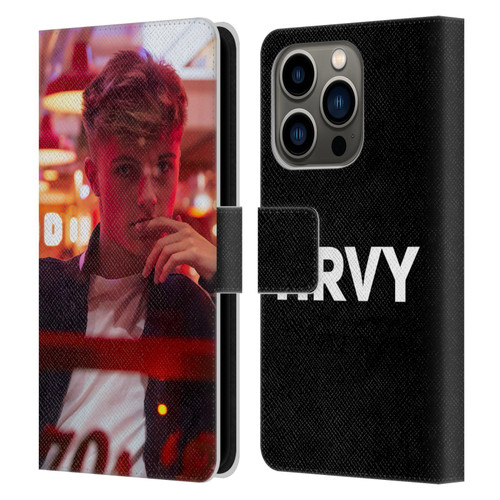 HRVY Graphics Calendar 6 Leather Book Wallet Case Cover For Apple iPhone 14 Pro