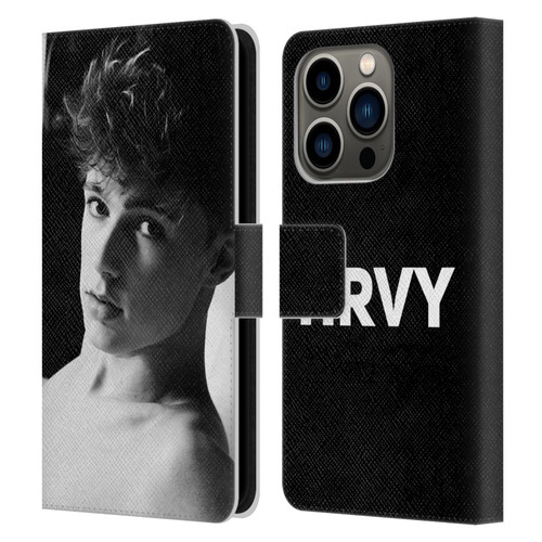 HRVY Graphics Calendar 9 Leather Book Wallet Case Cover For Apple iPhone 14 Pro