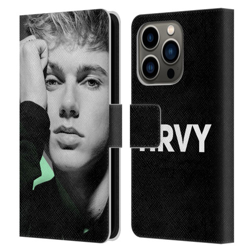 HRVY Graphics Calendar 7 Leather Book Wallet Case Cover For Apple iPhone 14 Pro