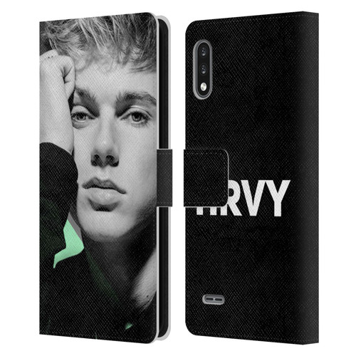 HRVY Graphics Calendar 7 Leather Book Wallet Case Cover For LG K22