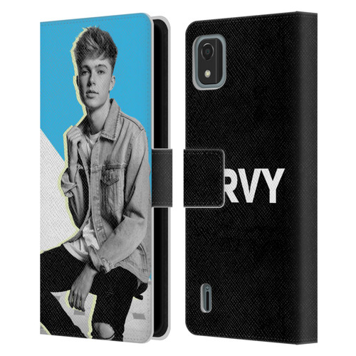 HRVY Graphics Calendar 3 Leather Book Wallet Case Cover For Nokia C2 2nd Edition