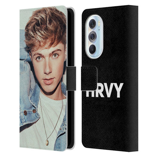 HRVY Graphics Calendar 4 Leather Book Wallet Case Cover For Motorola Edge X30