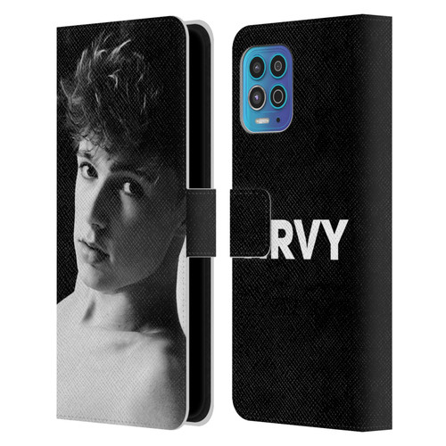 HRVY Graphics Calendar 9 Leather Book Wallet Case Cover For Motorola Moto G100