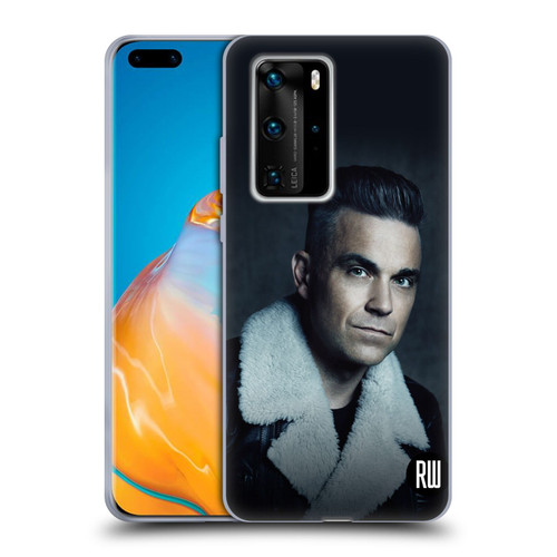 Robbie Williams Calendar Leather Jacket Soft Gel Case for Huawei P40 Pro / P40 Pro Plus 5G