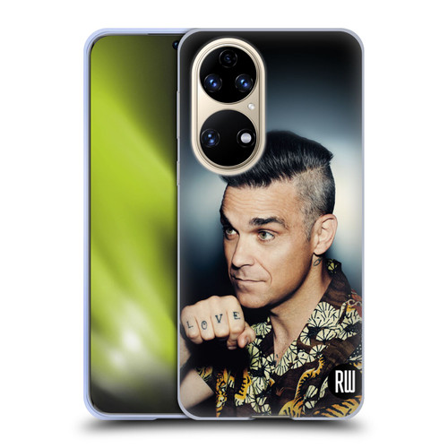 Robbie Williams Calendar Love Tattoo Soft Gel Case for Huawei P50