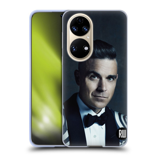 Robbie Williams Calendar Printed Tux Soft Gel Case for Huawei P50