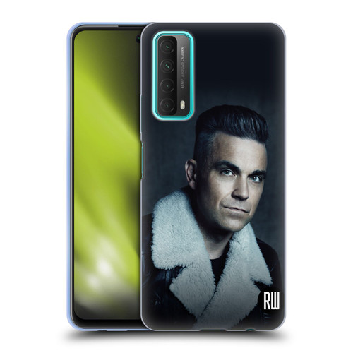 Robbie Williams Calendar Leather Jacket Soft Gel Case for Huawei P Smart (2021)