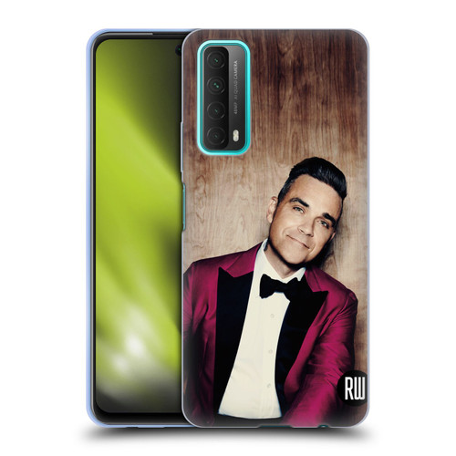 Robbie Williams Calendar Magenta Tux Soft Gel Case for Huawei P Smart (2021)