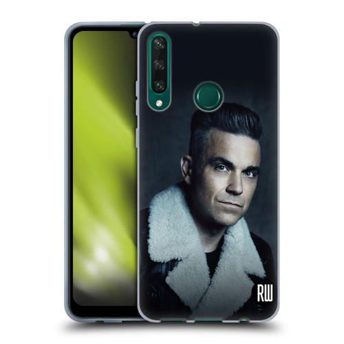 Robbie Williams Calendar Leather Jacket Soft Gel Case for Huawei Y6p