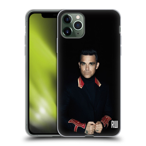 Robbie Williams Calendar Portrait Soft Gel Case for Apple iPhone 11 Pro Max