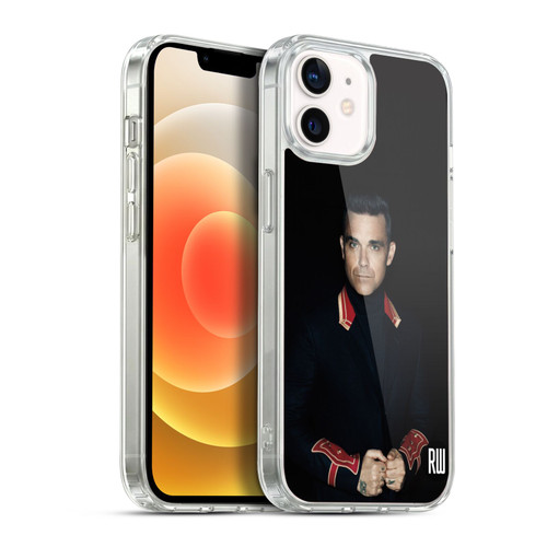 Robbie Williams Calendar Portrait Soft Gel Case for Apple iPhone 12 / iPhone 12 Pro & MagSafe