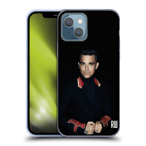 Robbie Williams Calendar Portrait Soft Gel Case for Apple iPhone 13