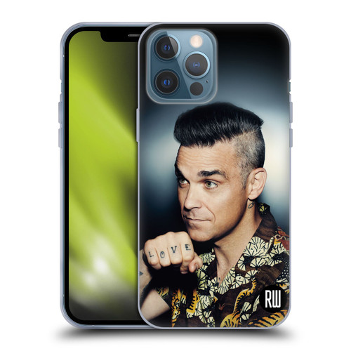 Robbie Williams Calendar Love Tattoo Soft Gel Case for Apple iPhone 13 Pro Max