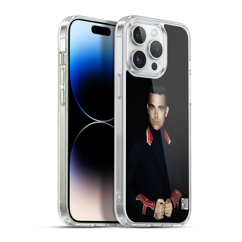 Robbie Williams Calendar Portrait Soft Gel Case for Apple iPhone 13 Pro Max & MagSafe