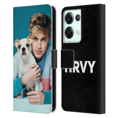 HRVY Graphics Calendar 10 Leather Book Wallet Case Cover For OPPO Reno8 Pro