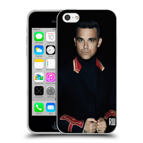 Robbie Williams Calendar Portrait Soft Gel Case for Apple iPhone 5c