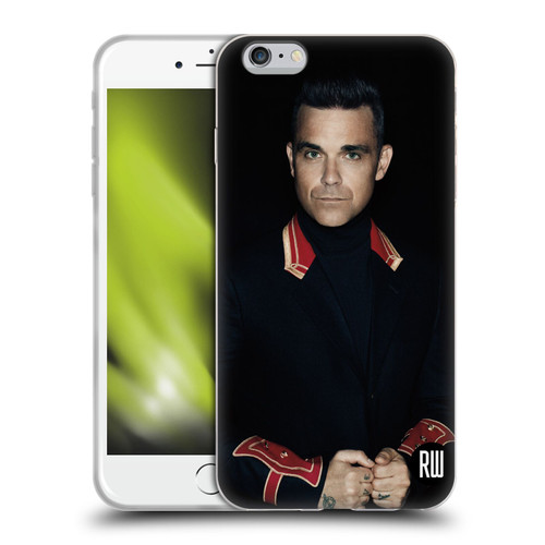 Robbie Williams Calendar Portrait Soft Gel Case for Apple iPhone 6 Plus / iPhone 6s Plus
