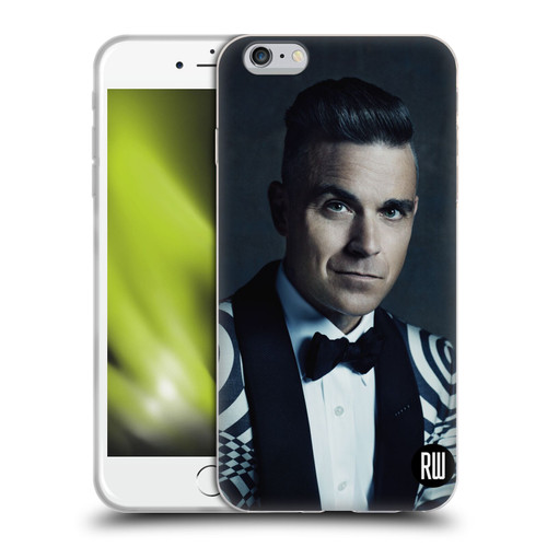 Robbie Williams Calendar Printed Tux Soft Gel Case for Apple iPhone 6 Plus / iPhone 6s Plus