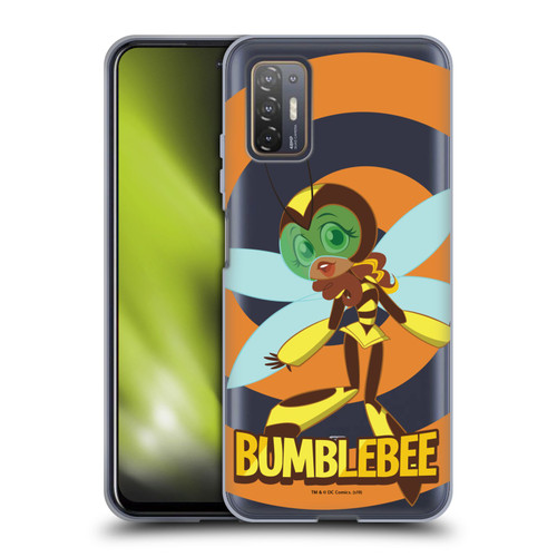 DC Super Hero Girls Characters Bumblebee Soft Gel Case for HTC Desire 21 Pro 5G