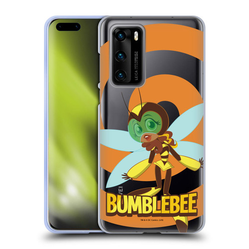 DC Super Hero Girls Characters Bumblebee Soft Gel Case for Huawei P40 5G