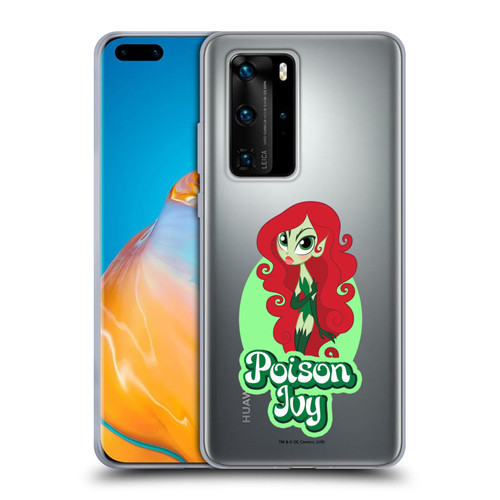 DC Super Hero Girls Characters Poison Ivy Soft Gel Case for Huawei P40 Pro / P40 Pro Plus 5G