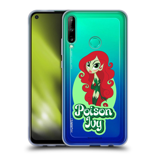 DC Super Hero Girls Characters Poison Ivy Soft Gel Case for Huawei P40 lite E