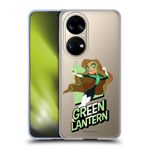DC Super Hero Girls Characters Green Lantern Soft Gel Case for Huawei P50