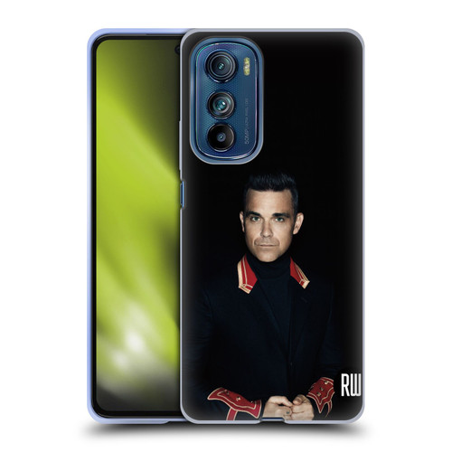 Robbie Williams Calendar Portrait Soft Gel Case for Motorola Edge 30