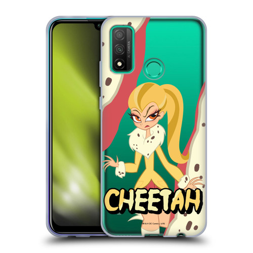 DC Super Hero Girls Characters Cheetah Soft Gel Case for Huawei P Smart (2020)