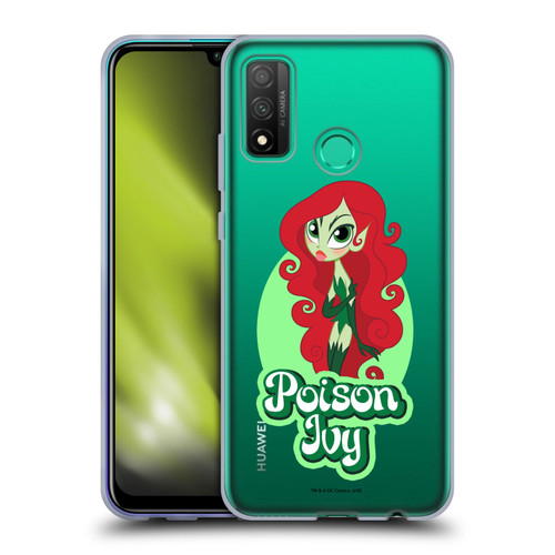 DC Super Hero Girls Characters Poison Ivy Soft Gel Case for Huawei P Smart (2020)